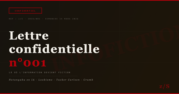 Lettre confidentielle n°001