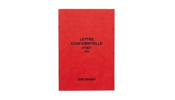 Lettre confidentielle n°001