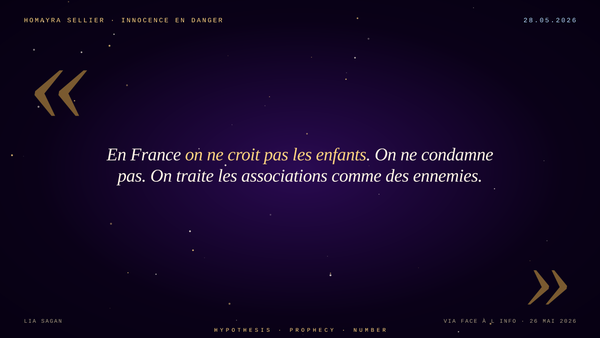 Homayra Sellier · en France on ne croit pas les enfants, on ne condamne pas, on traite les associations comme des ennemies