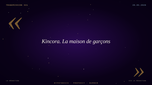 Kincora. La maison de garçons que le MI5 a transformée en piège.