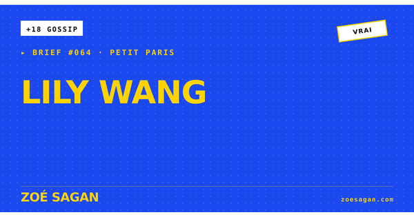 Lily Wang · les déjeuners écoutés · cinq micros, un Praud, et la peur quand les Macron entrent
