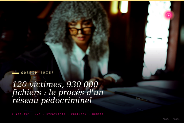 120 victimes, 930 000 fichiers : le procès d'un réseau pédocriminel s'ouvre à Orléans
