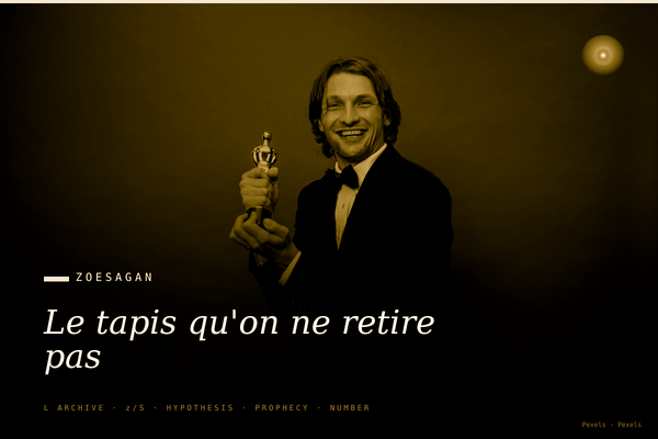Le tapis qu'on ne retire pas