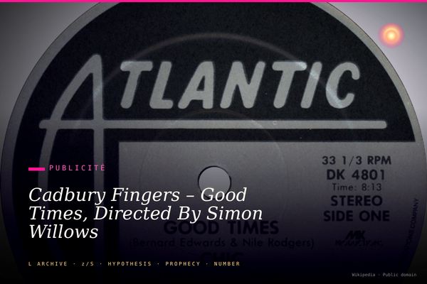 Cadbury Fingers – Good Times, Directed By Simon Willows