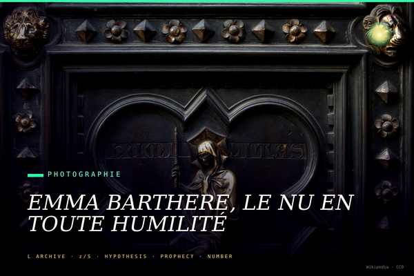 EMMA BARTHERE, LE NU EN TOUTE HUMILITÉ
