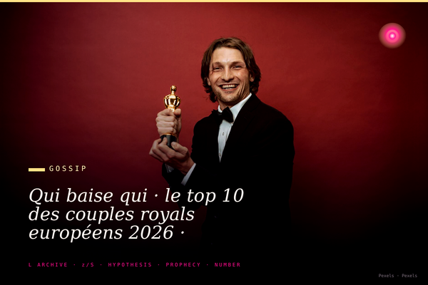 Qui baise qui · le top 10 des couples royals européens 2026 · Charles-Camilla, William-Kate, Felipe-Letizia, Frederik-Mary