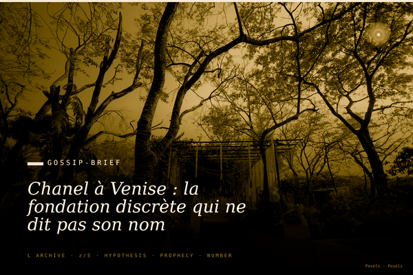 Chanel à Venise : la fondation discrète qui ne dit pas son nom