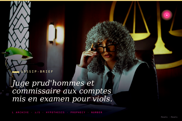 Juge prud'hommes et commissaire aux comptes mis en examen pour viols. Libre malgré aveux.