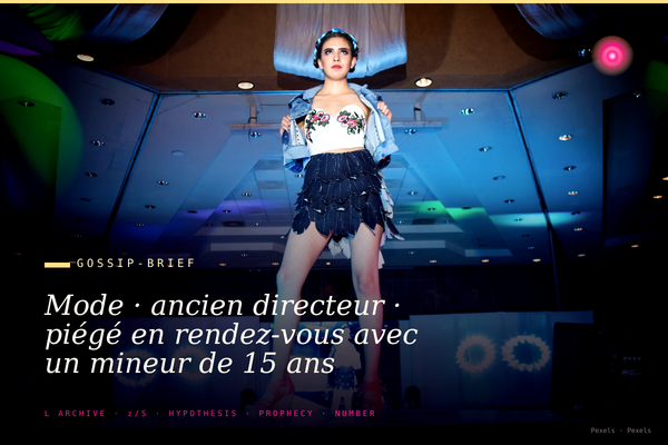 Mode · ancien directeur · piégé en rendez-vous avec un mineur de 15 ans