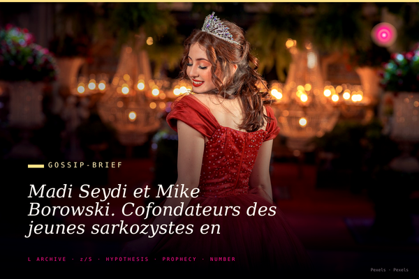 Madi Seydi et Mike Borowski. Cofondateurs des jeunes sarkozystes en 2007. Toujours ensemble en 2026.