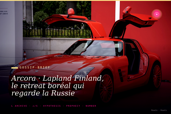 Arcora · Lapland Finland, le retreat boréal qui regarde la Russie