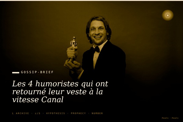 Les 4 humoristes qui ont retourné leur veste à la vitesse Canal