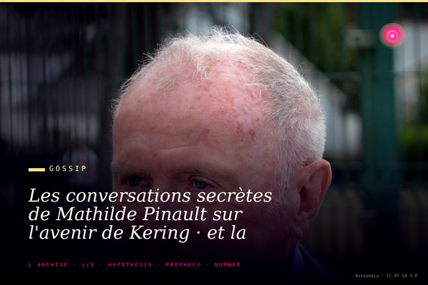 Les conversations secrètes de Mathilde Pinault sur l'avenir de Kering · et la souffrance d'avoir été ignorée par son père