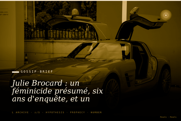 Julie Brocard : un féminicide présumé, six ans d'enquête, et un non-lieu qui menace
