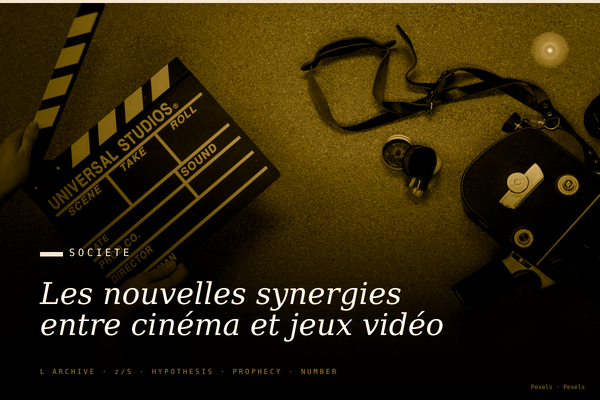 Les nouvelles synergies entre cinéma et jeux vidéo