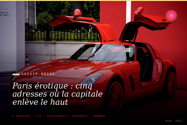 Paris érotique : cinq adresses où la capitale enlève le haut
