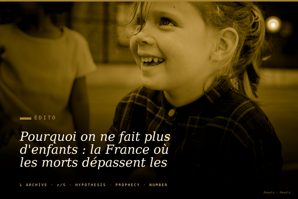 Pourquoi on ne fait plus d'enfants : la France où les morts dépassent les naissances