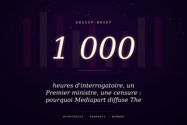 1 000 heures d'interrogatoire, un Premier ministre, une censure : pourquoi Mediapart diffuse The Bibi Files interdit en Israël