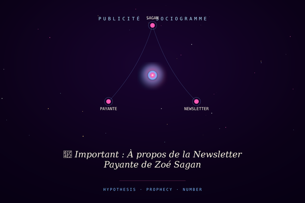 📢 Important : À propos de la Newsletter Payante de Zoé Sagan