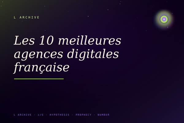 Les 10 meilleures agences digitales française