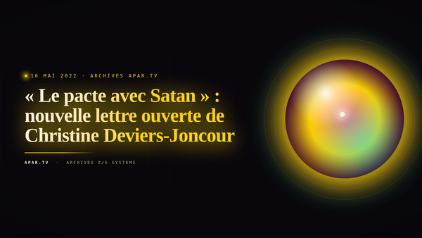 « Le pacte avec Satan » : nouvelle lettre ouverte de Christine Deviers-Joncour