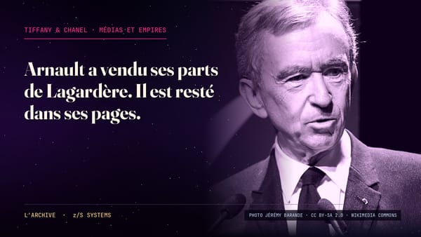 Arnault a vendu ses parts de Lagardère. Il est resté dans ses pages.