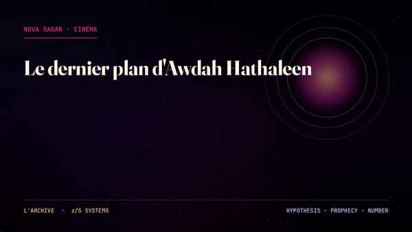 Le dernier plan d'Awdah Hathaleen