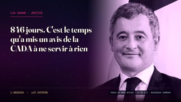 846 jours. C'est le temps qu'a mis un avis de la CADA à ne servir à rien
