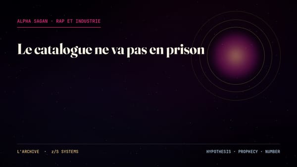 Le catalogue ne va pas en prison