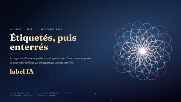 Instagram étiquette les profils IA, puis les enterre