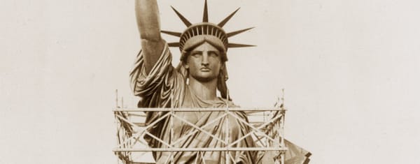 La Statue de la Liberté n'a pas été dessinée pour l'Amérique. Orsay l'écrit dans son propre communiqué, et ouvre l'exposition ce mardi