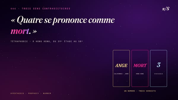 444 · ce que le chiffre porte, et qui le lui a mis dessus