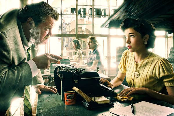 Dave Hill découpe ses photos