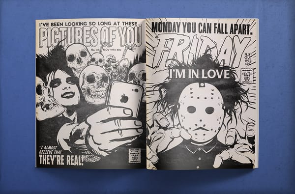 The Cure façon comic book