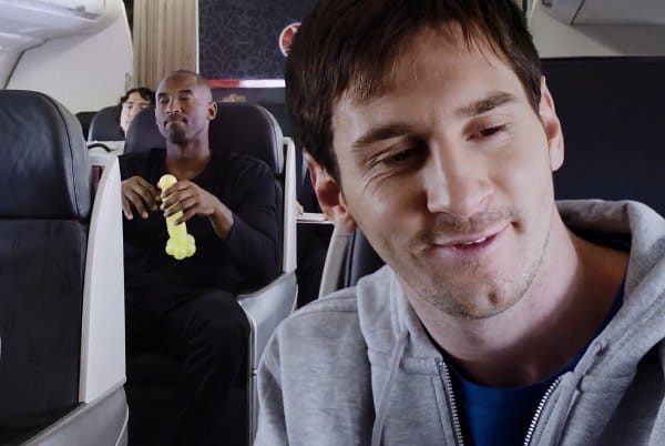 KOBE BRYANT ET LIONEL MESSI POUR TURKISH AIRLINES