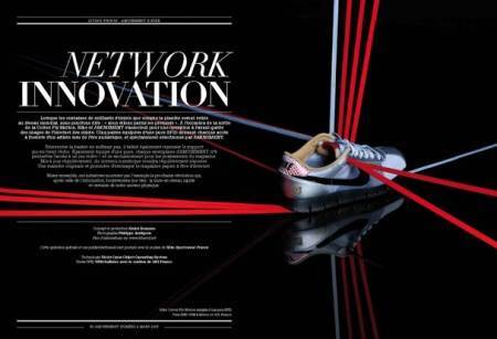 Le lancement du premier magazine connecté à Internet est une première mondiale