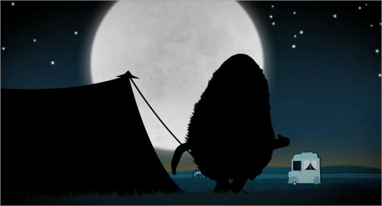 Le collectif Jobjorisenmarieke réalise un clip en animation pour le groupe Happy Camper