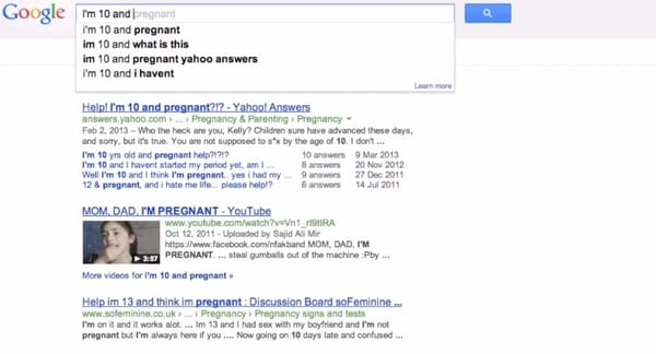 TOUTE UNE VIE SUR GOOGLE