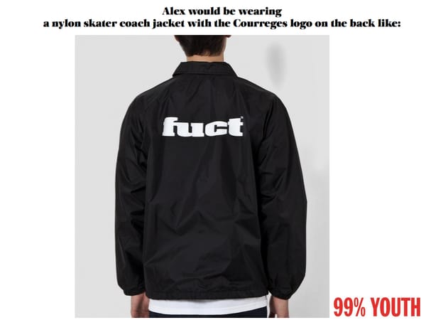 99% YOUTH : COURREGES STRATEGY 2016 – 2017