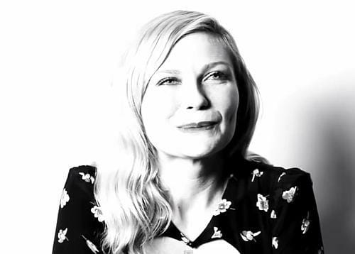 Kirsten Dunst & John Giorno pour R.E.M