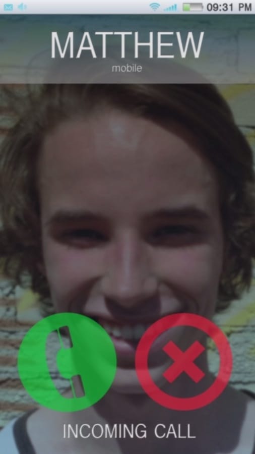 Un clip met en scène une rupture par sms