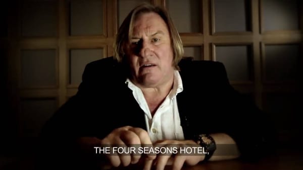 Quand Depardieu se transforme en icône publicitaire stalinienne