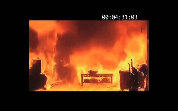 Trois déménagements valent un incendie