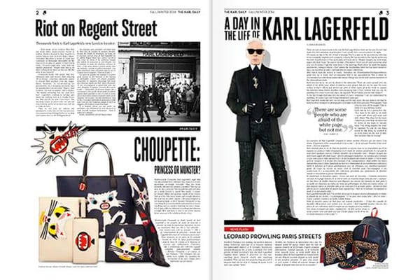 “Kolor is New Black!” dans la nouvelle version digitale du KARL DAILY
