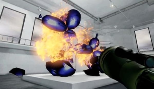 Hunter Jonakin atomise Jeff Koons