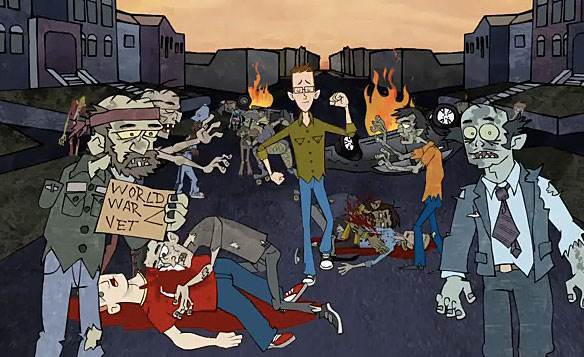 Damon O’Keefe et Daisy Church réalisent « Zombie Apocalypse » pour le groupe Nerd Rock