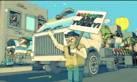 Beeple signe «Kill your co-workers» pour l’artiste Flying Lotus