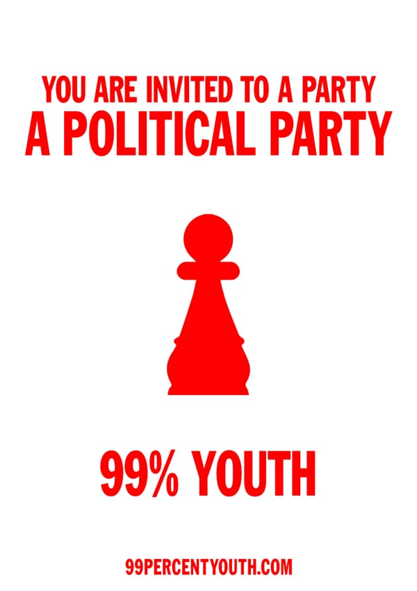 Communiqué N°1 du mouvement politique 99% YOUTH