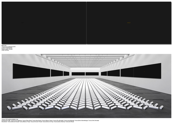 « TRAUMA » 2015 MARK EVEN American artist [b.2000]