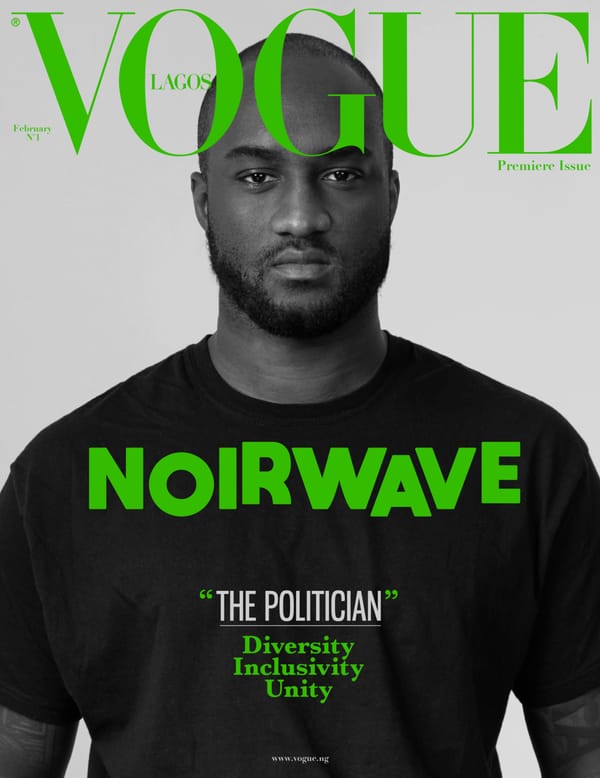 VOGUE Lagos Premiere Issue February 2019